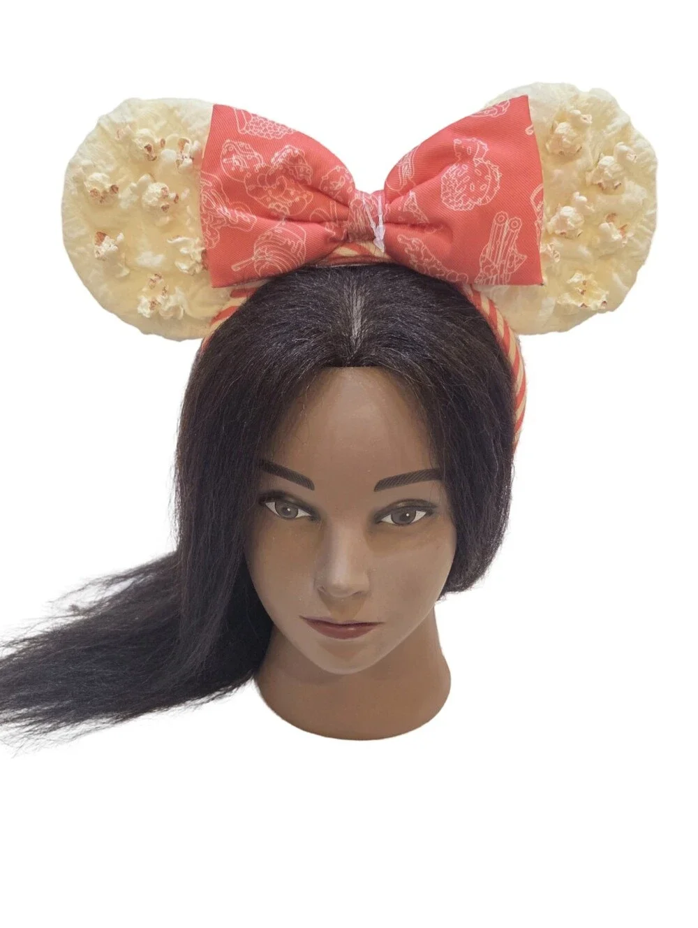 Disney Parks Snacks Popcorn Minnie Mouse Ears Headband NEW
